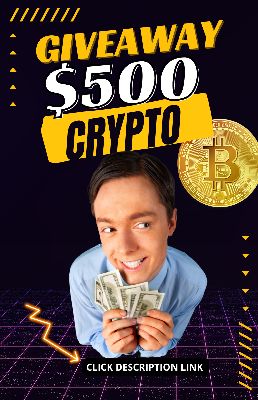  $500 crypto giveaway